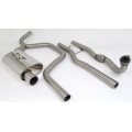 Piper exhaust Ford Escort MK 3/4 1.6 RS Turbo Stainless steel turbo-back system